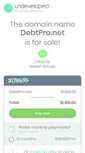 Mobile Screenshot of debtpro.net
